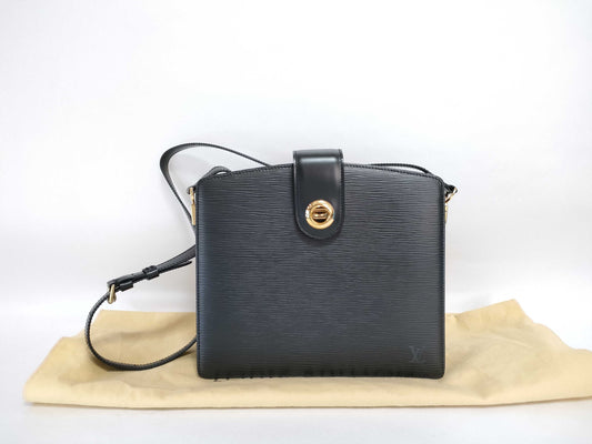 LOUIS VUITTON Epi LV Epi Capuchin Shoulder Bag