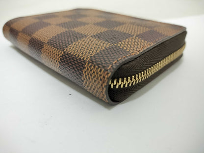 LOUIS VUITTON Damier Zippy Coin Purse N63070/TH0088 Wallet