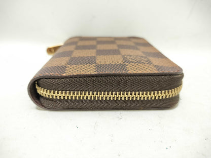 LOUIS VUITTON Damier Zippy Coin Purse N63070/TH0088 Wallet