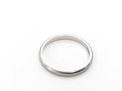 Cartier Band #52 PT950 2.5g Ring 