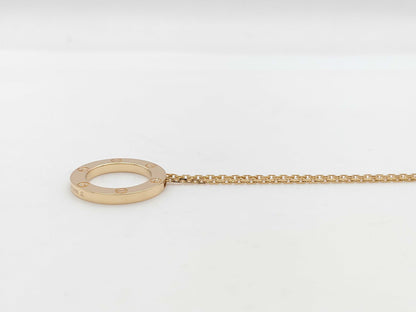 Cartier Love Circle YG 750 13.3g Necklace 