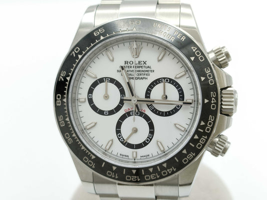 ROLEX Daytona 126500LN 980K39T7 White Dial Men's Watch