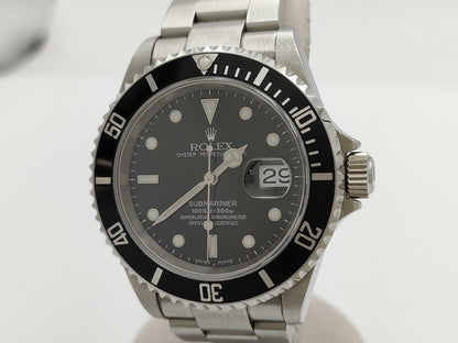 ROLEX 16610 D073019 Black Dial Men's Watch