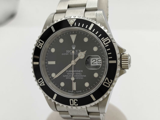 ROLEX 16610 D073019 Black Dial Men's Watch