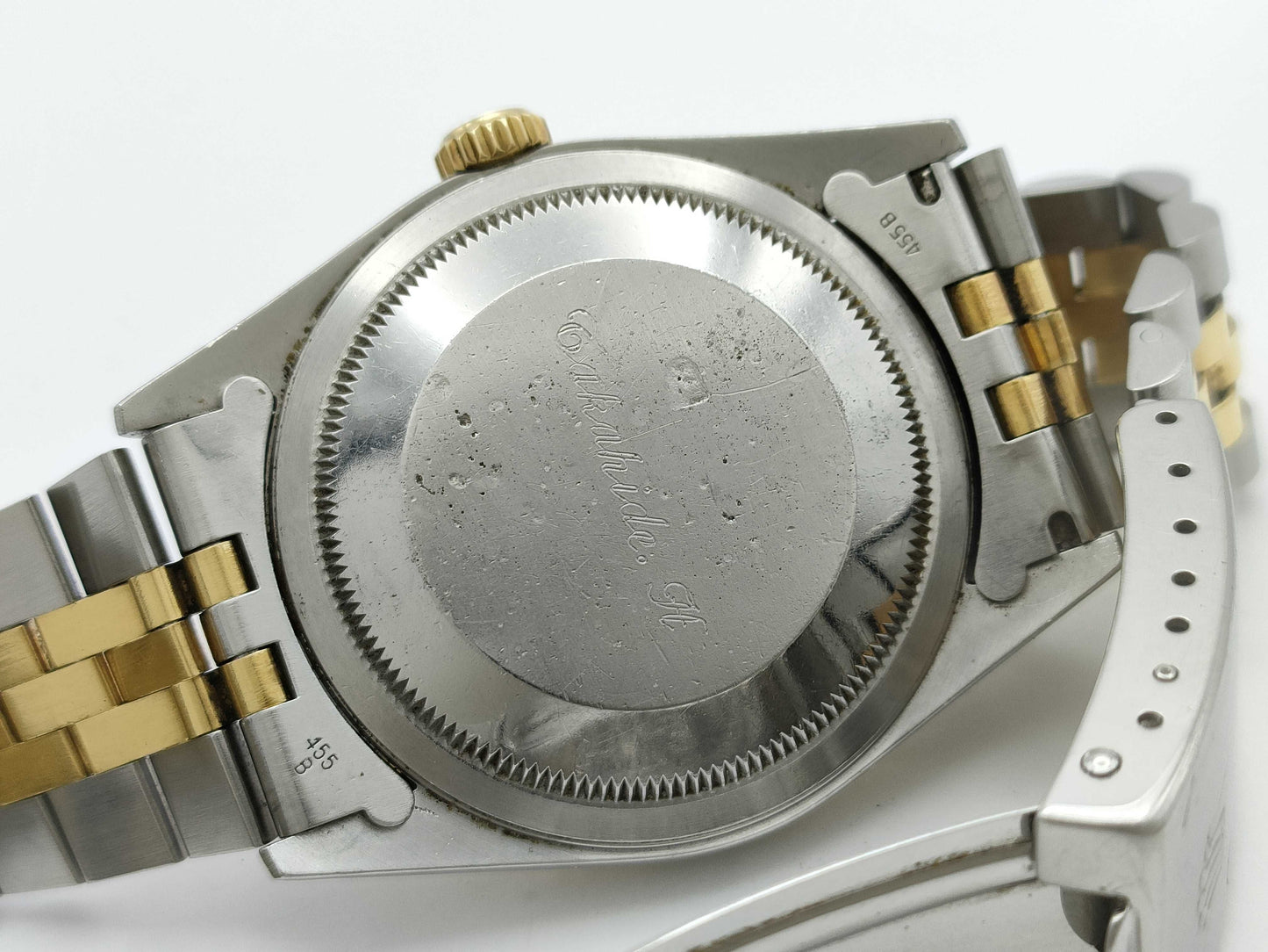 ROLEX 16233G E871307 Champagne Dial Men's Watch
