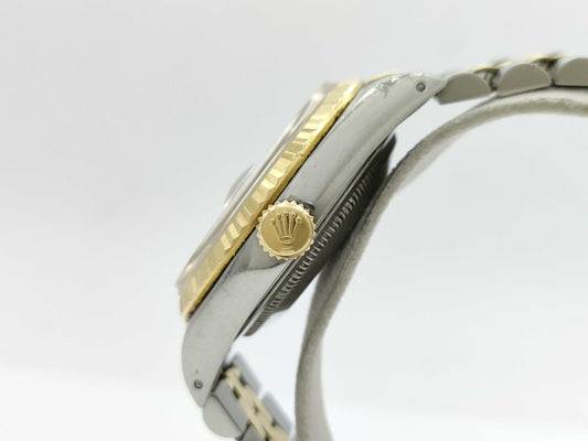 ROLEX 16233G E871307 Champagne Dial Men's Watch