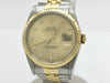 ROLEX 16233G E871307 Champagne Dial Men's Watch