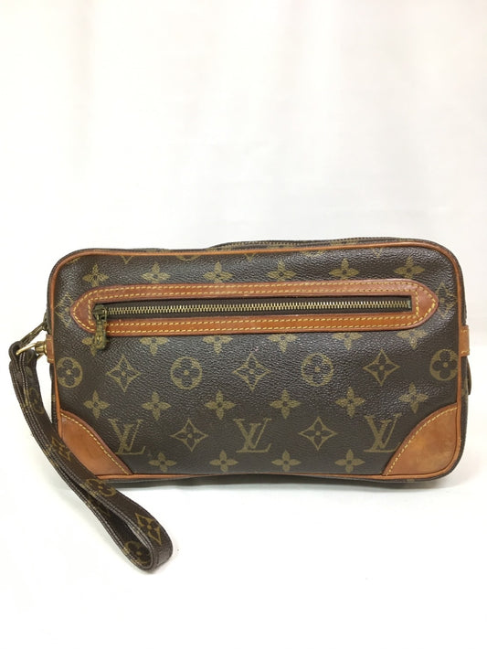 LOUIS VUITTON Louis Vuitton Monogram Clutch Bag Handbag Handbag