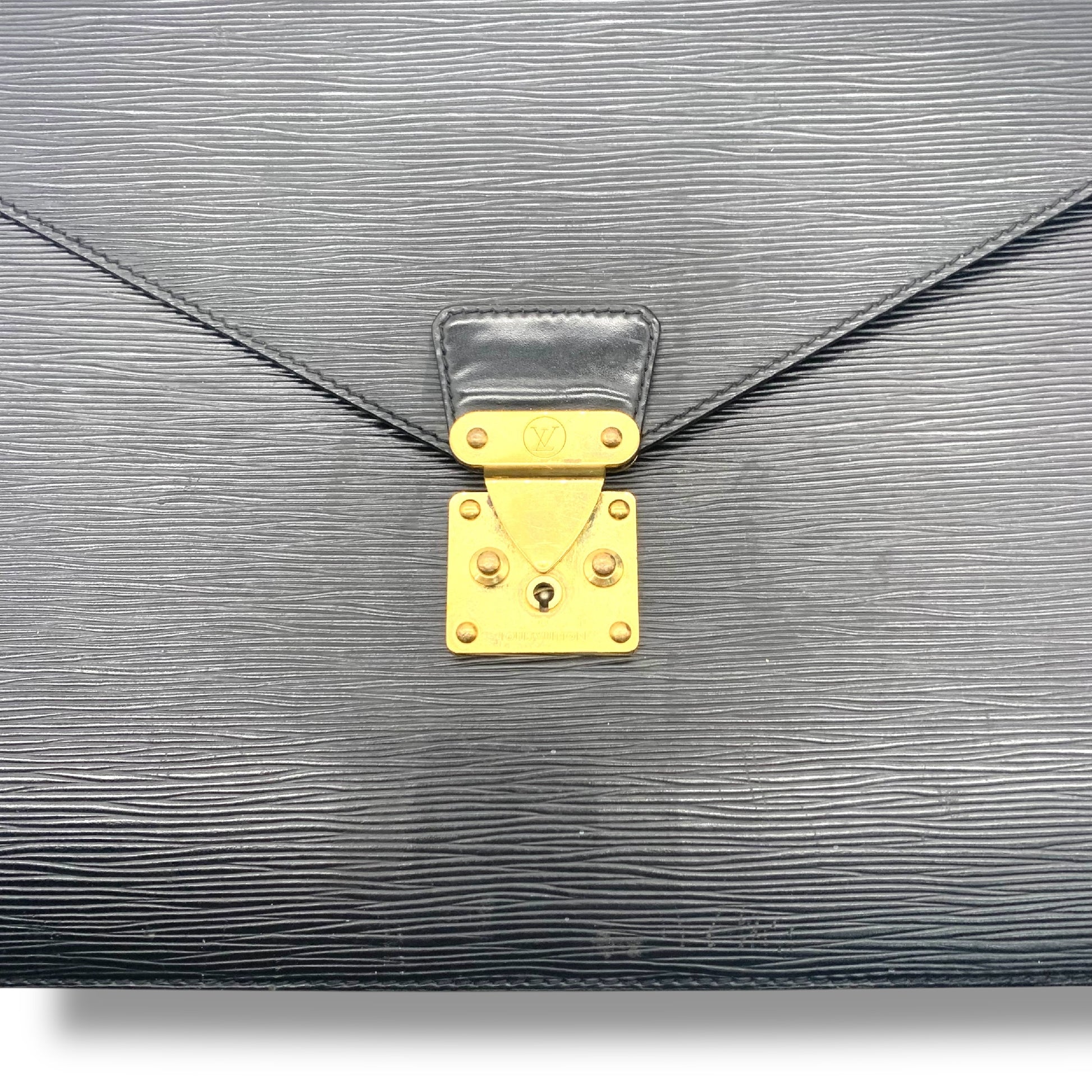 LOUIS VUITTON Louis Vuitton Epi Taiga Business Bag Set of 2