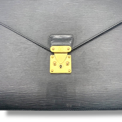 LOUIS VUITTON Louis Vuitton Epi Taiga Business Bag Set of 2