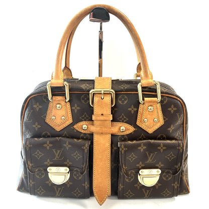 LOUIS VUITTON Manhattan GM Monogram Boston Brown M40025 Handbag