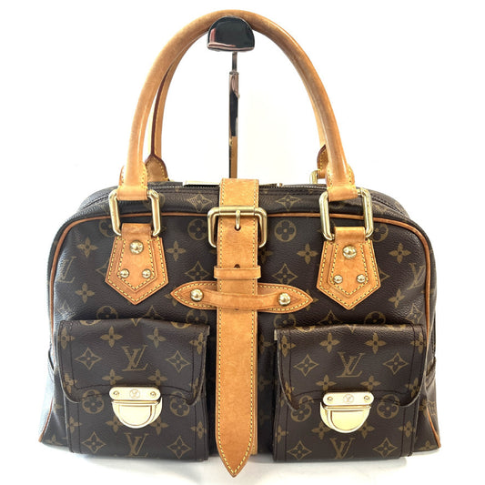 LOUIS VUITTON Manhattan GM Monogram Boston Brown M40025 Handbag