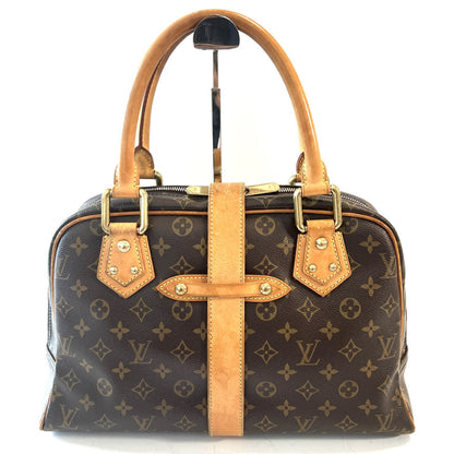 LOUIS VUITTON Manhattan GM Monogram Boston Brown M40025 Handbag