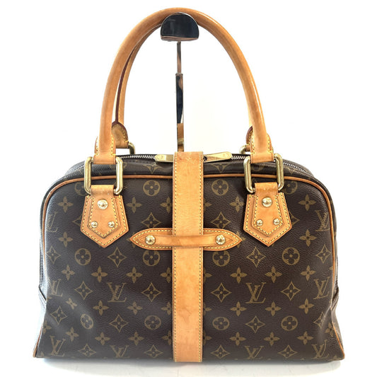 LOUIS VUITTON Manhattan GM Monogram Boston Brown M40025 Handbag