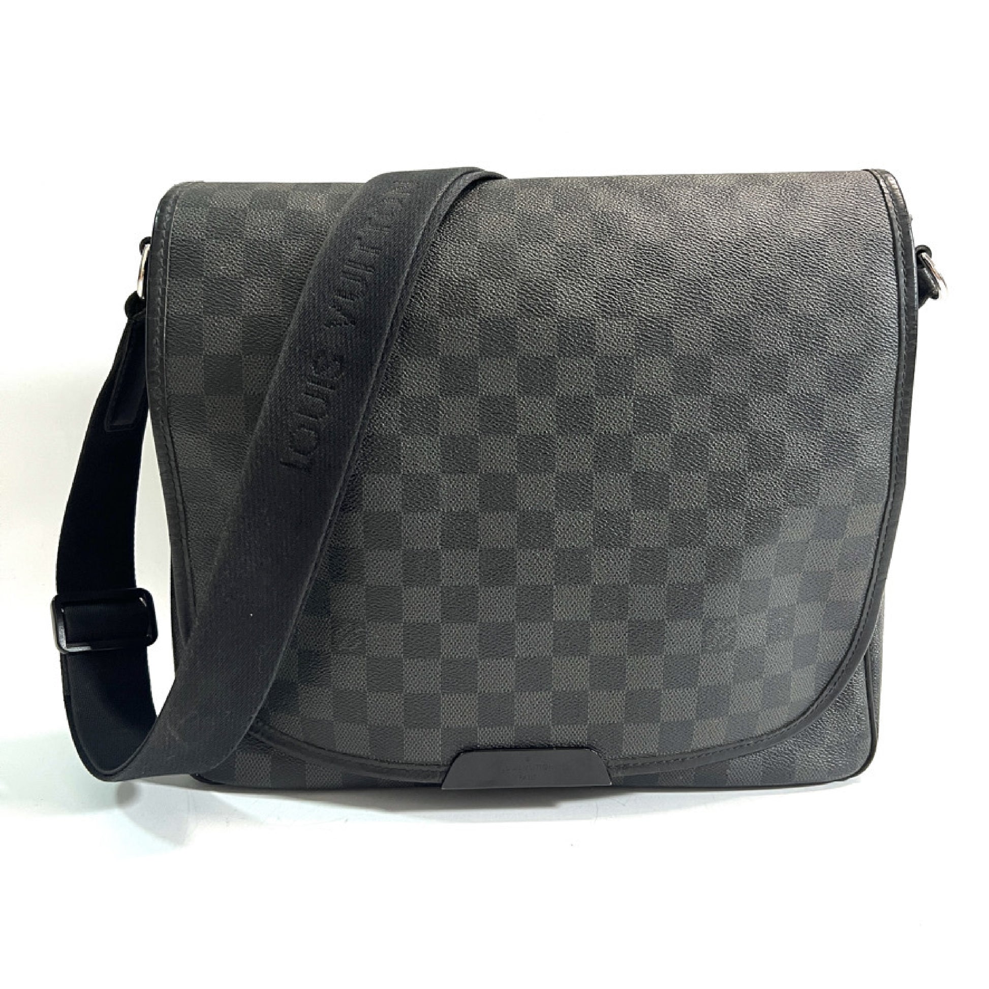 LOUIS VUITTON Daniel MM Damier Graphite Business Shoulder Bag N58029