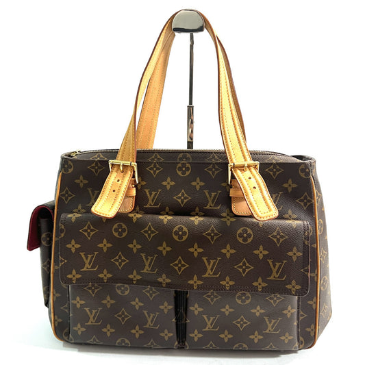 LOUIS VUITTON Monogram Multiply Cite Brown Tote Bag M51162