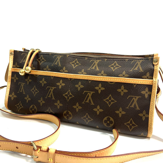 LOUIS VUITTON Monogram Popincourt Long Brown Shoulder Bag M40008