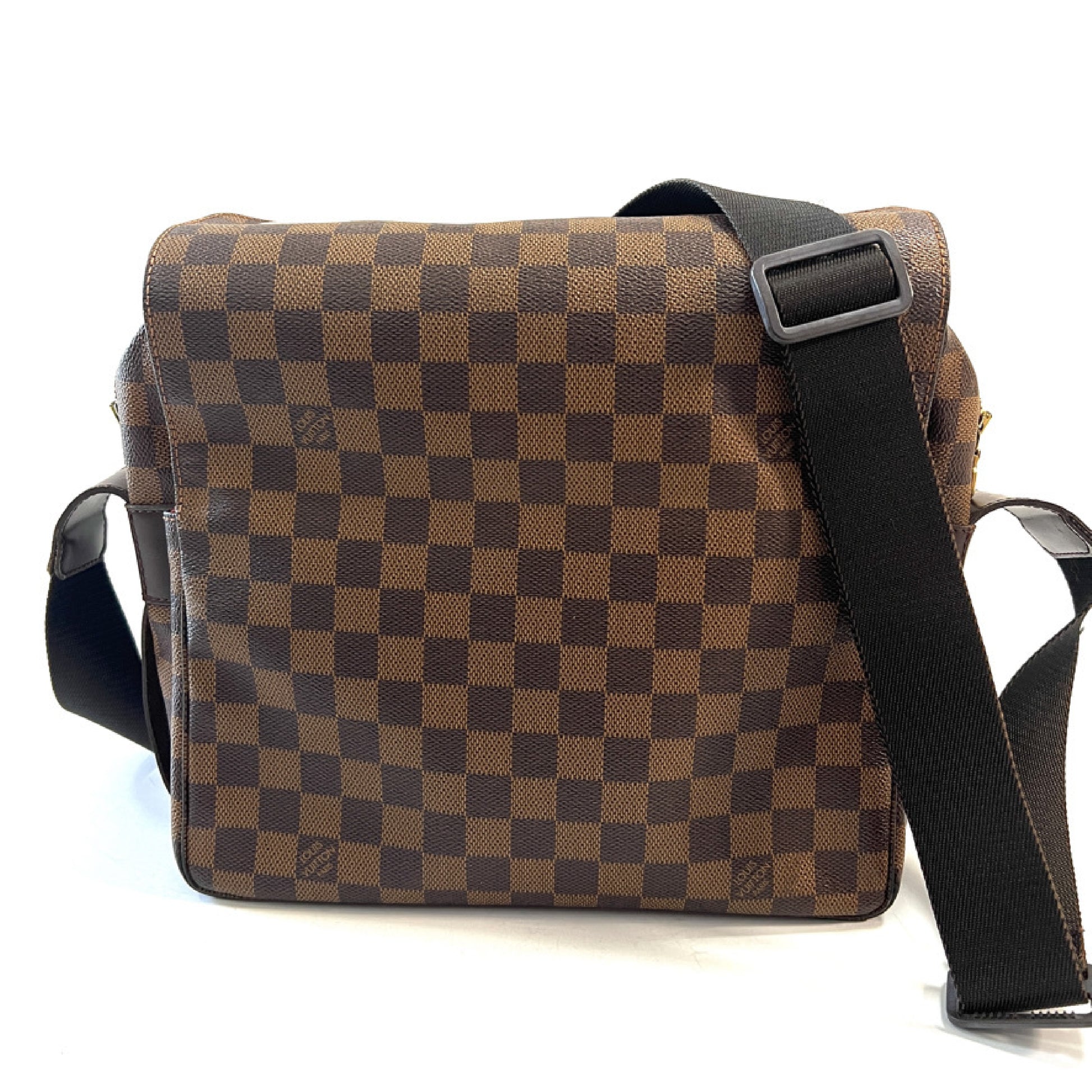 LOUIS VUITTON Naviglio Damier Ebene Brown Shoulder Bag N45255