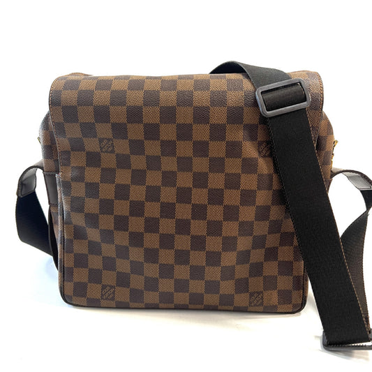 LOUIS VUITTON Naviglio Damier Ebene Brown Shoulder Bag N45255