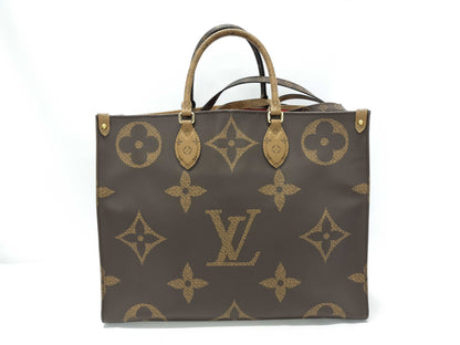 LOUIS VUITTON Monogram On the Go Handbag Tote Bag