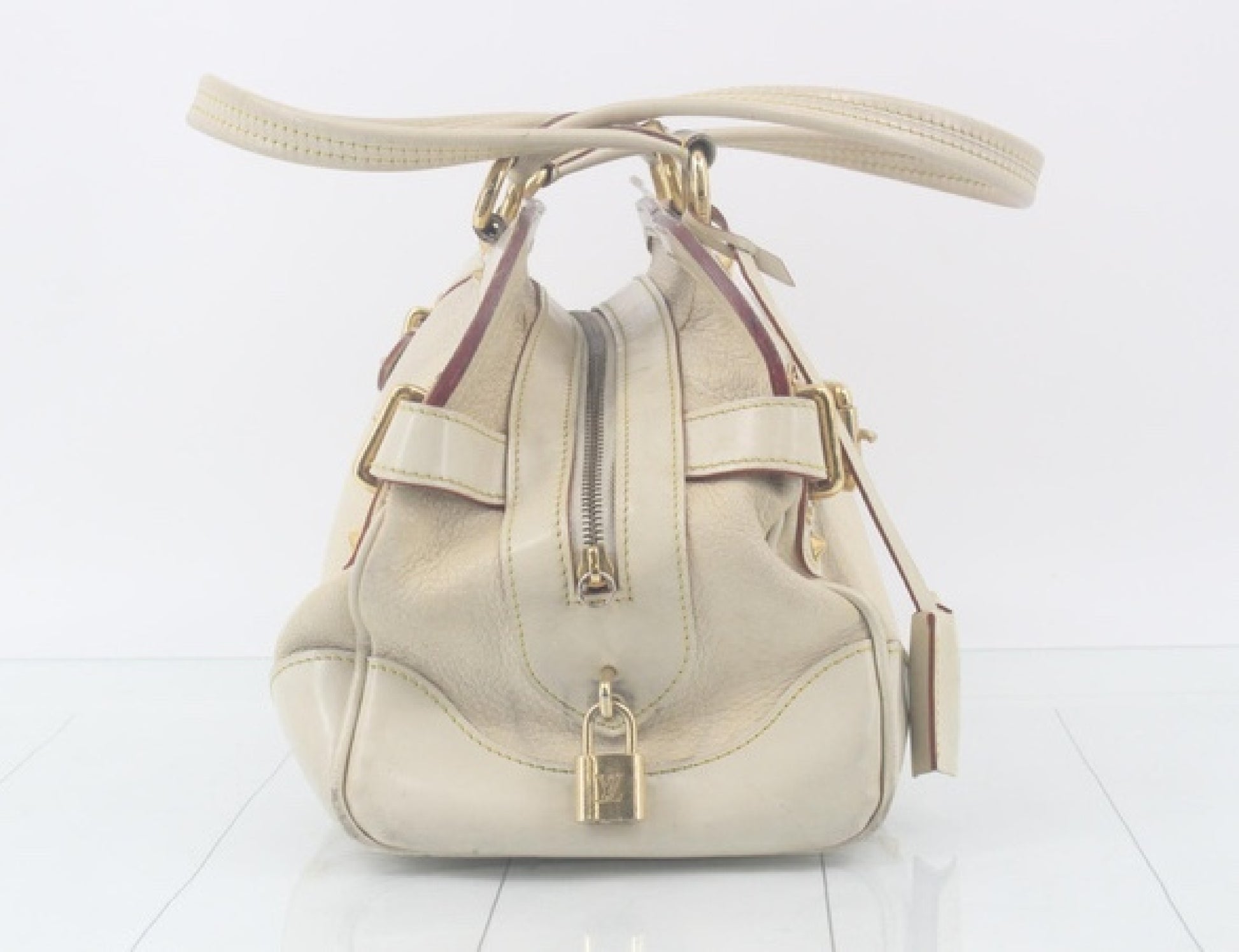 LOUIS VUITTON Suhali M95624 Radiu Blanc Tote Bag