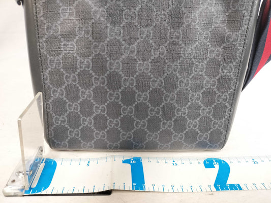GUCCI GG Supreme Gucci Shoulder Bag PVC Shoulder Bag