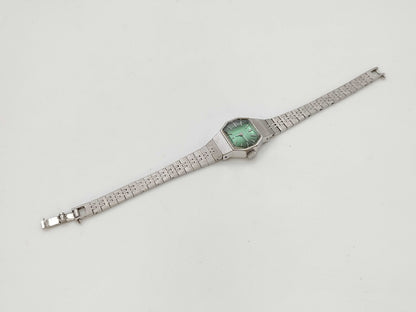 CITIZEN 4-676068S 5110310 66-7170 Manual Winding Green Dial Non-Moving Women's Watch