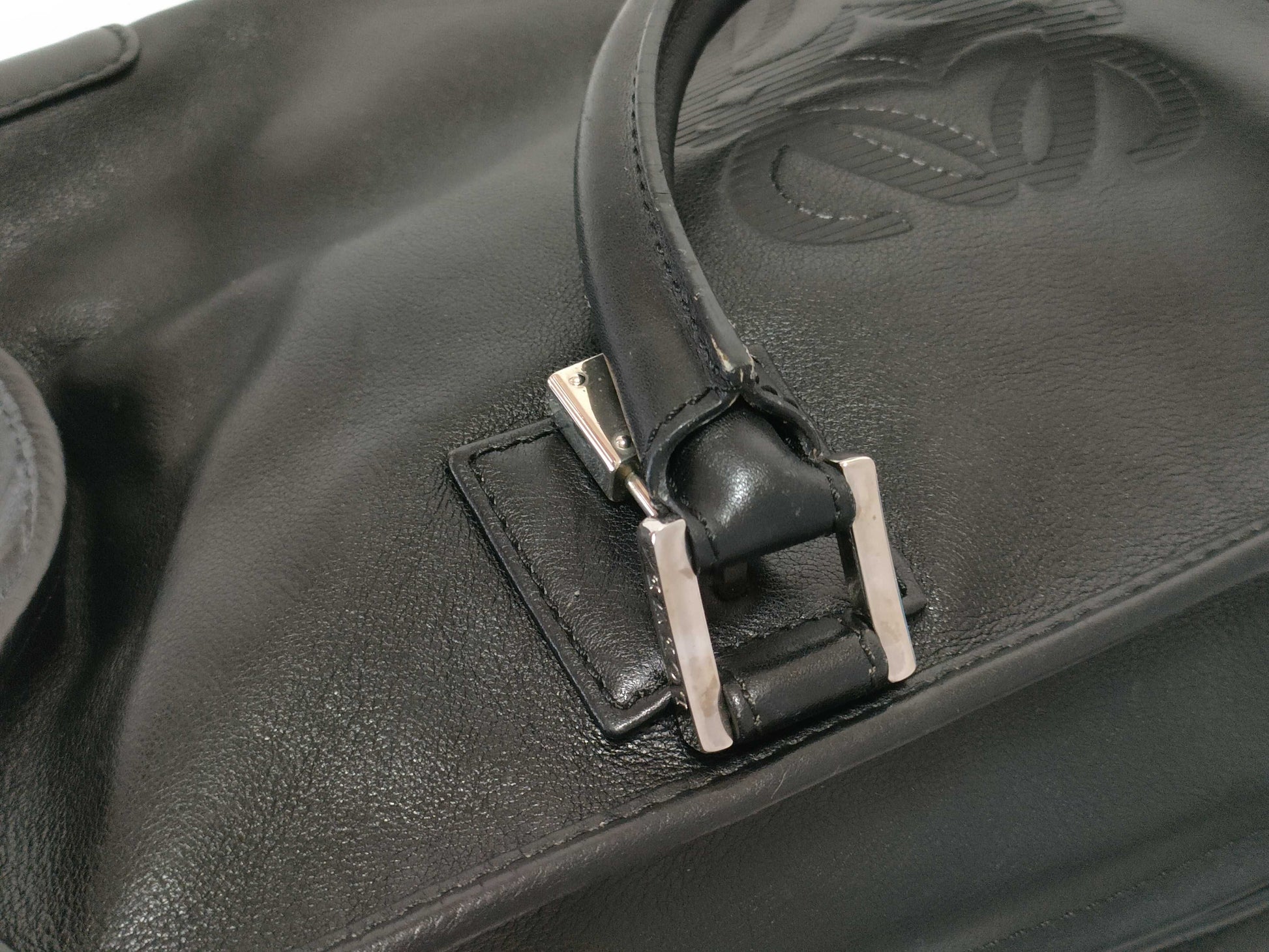 LOEWE Amazona 28 Black Handbag
