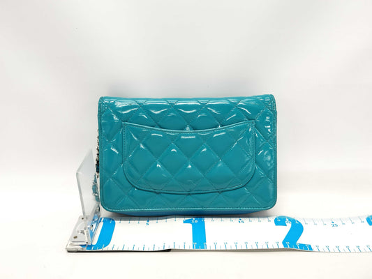 CHANEL CHANEL Enamel Chain Shoulder Bag