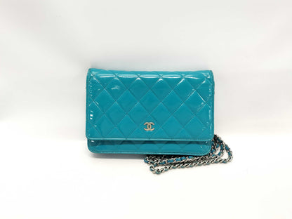 CHANEL CHANEL Enamel Chain Shoulder Bag