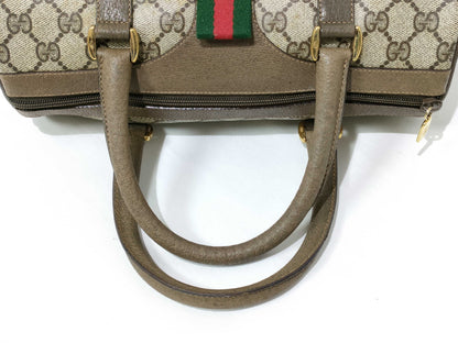 GUCCI GG Supreme Gucci Old Gucci Boston Bag Handbag