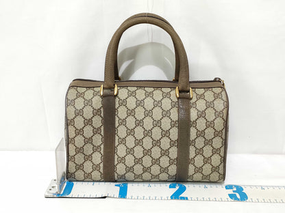 GUCCI GG Supreme Gucci Old Gucci Boston Bag Handbag