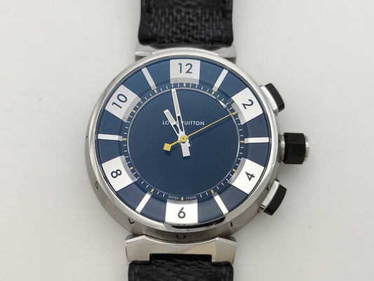 LOUIS VUITTON Tambour Q118F SC8284 Quartz Men's Watch