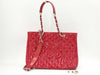 CHANEL Red GST Tote Bag