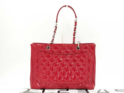 CHANEL Red GST Tote Bag