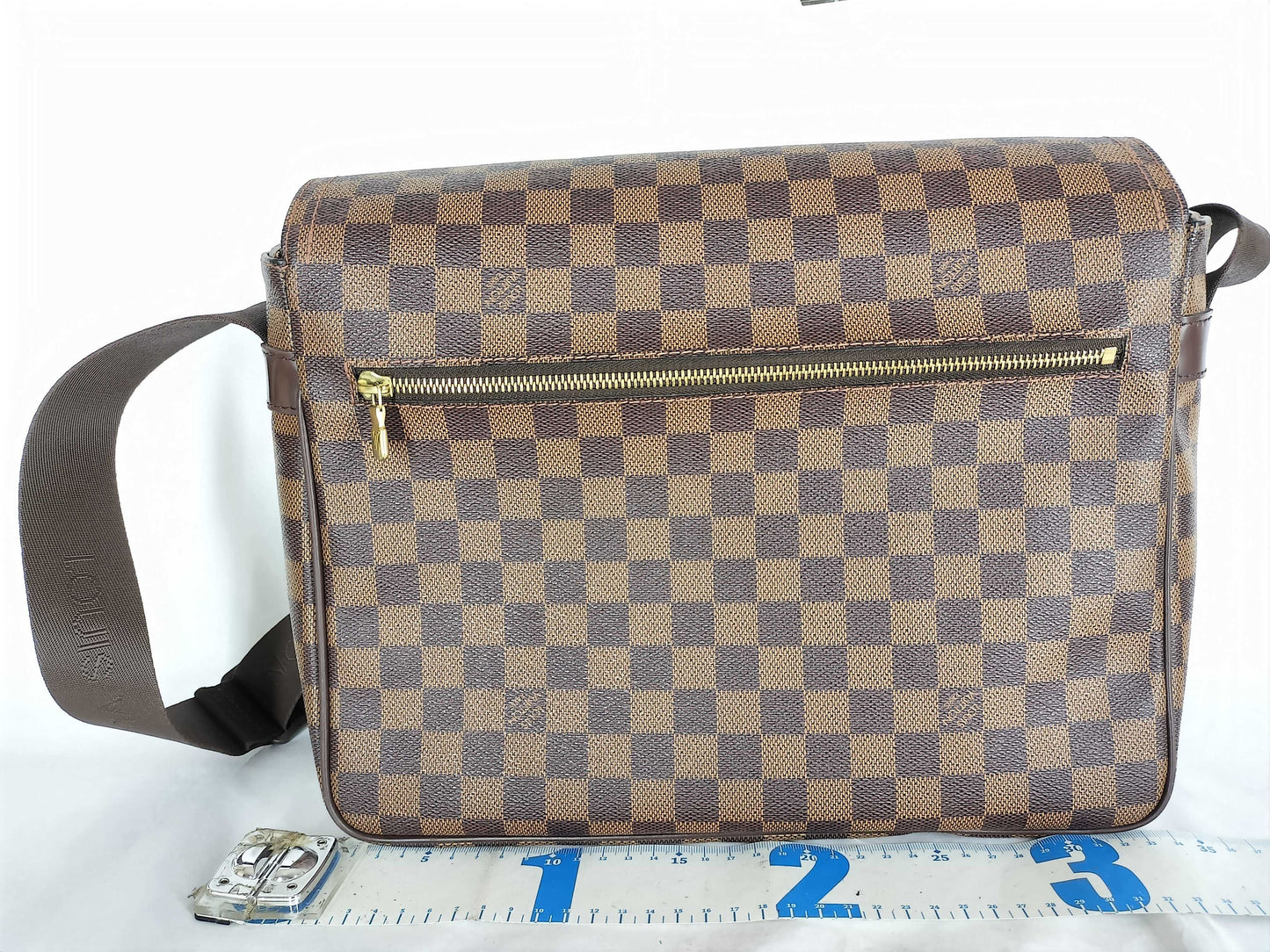 LOUIS VUITTON Damier Reporter Merville Ebene Shoulder Bag VI0076