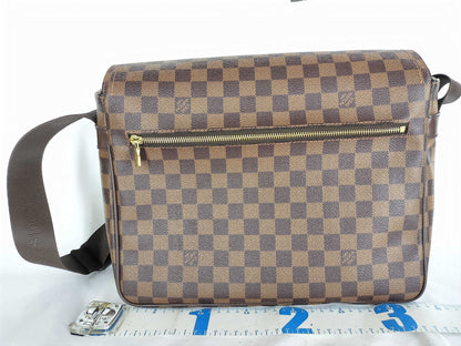 LOUIS VUITTON Damier Reporter Merville Ebene Shoulder Bag VI0076