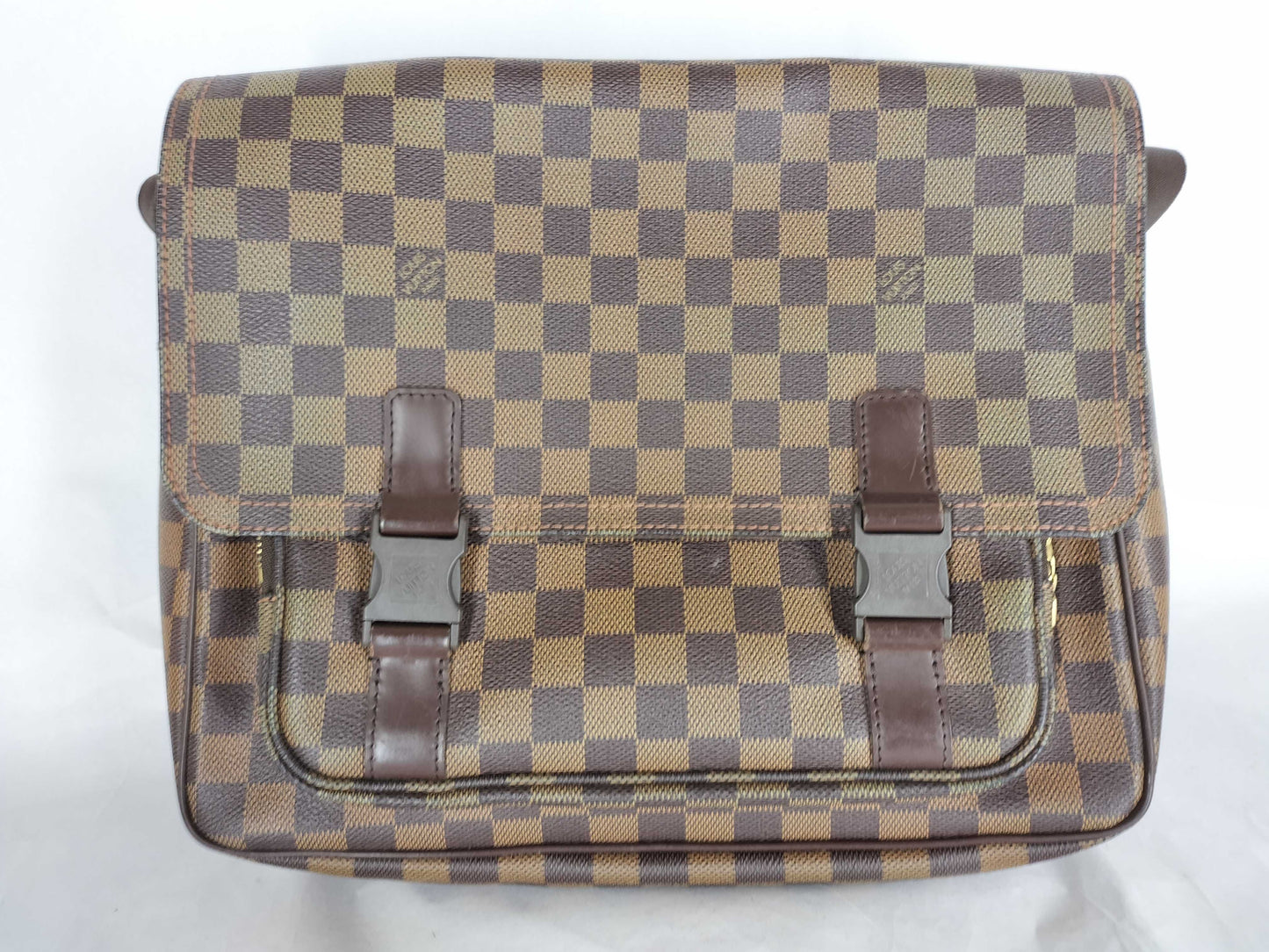 LOUIS VUITTON Damier Reporter Merville Ebene Shoulder Bag VI0076