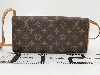 LOUIS VUITTON Monogram Pochette Twin Shoulder Bag