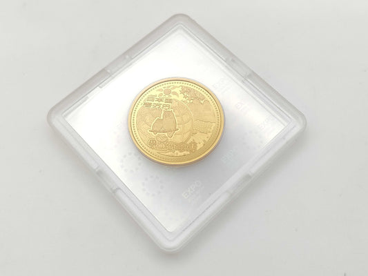 2005 EXPO Commemorative 10,000 Yen Gold Coin, 24K Gold, 15.6g, Other Small Items 