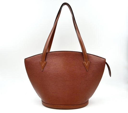 LOUIS VUITTON Epi Saint-Jacques GM Kenya Brown Tote Bag