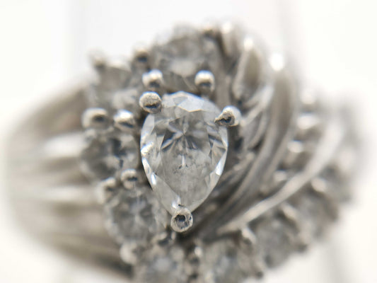 D0.88ct PT900 6.3g Ring 