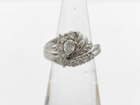 D0.88ct PT900 6.3g Ring 