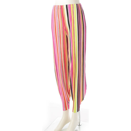 PLEATS PLEASE ISSEY MIYAKE 24 Striped Sleeveless Dress Set, Multicolor, Size 4, Pleats Please Issey Miyake Dress