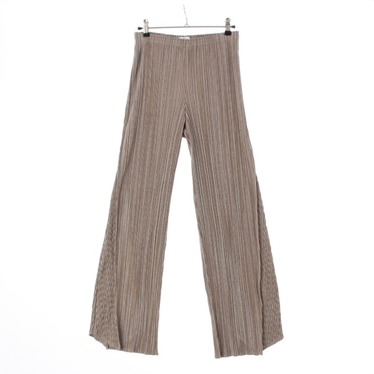 PLEATS PLEASE ISSEY MIYAKE Pleated Stripe Pants PP01-JF531 Beige 4 Pants
