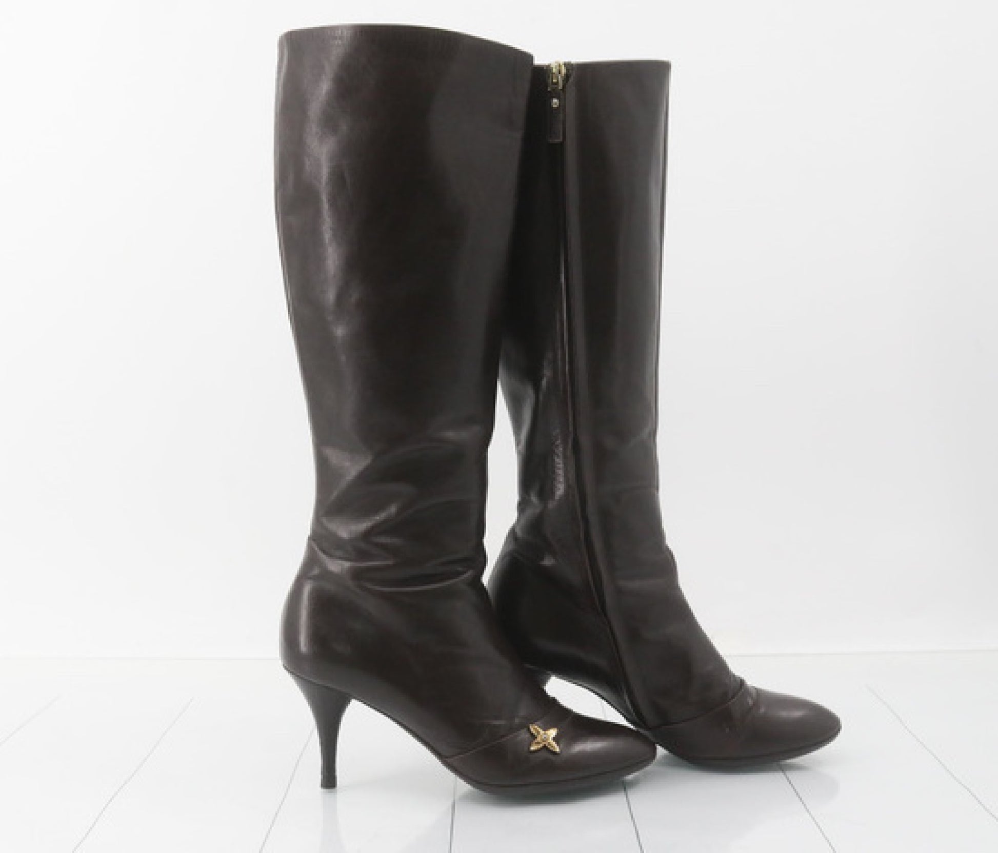 LOUIS VUITTON Long Boots 35 1/2 Other Shoes