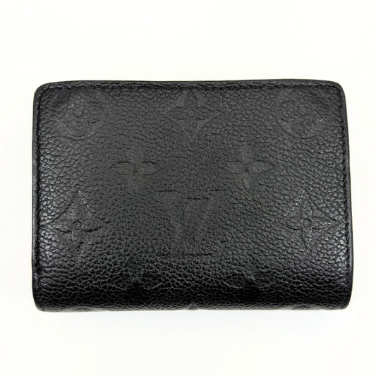 LOUIS VUITTON Monogram Empreinte Portefeuille Claire M80151 Tri-fold Wallet with Box and Dust Bag
