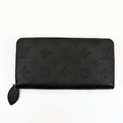 LOUIS VUITTON Mahina Zippy Wallet Noir Round Zip Wallet M61867 Wallet Box and Dust Bag Included