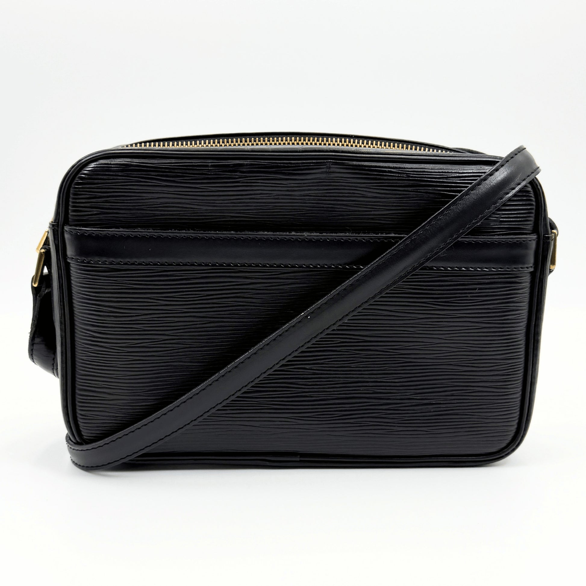 LOUIS VUITTON Epi Trocadero Noir Shoulder Bag M52312