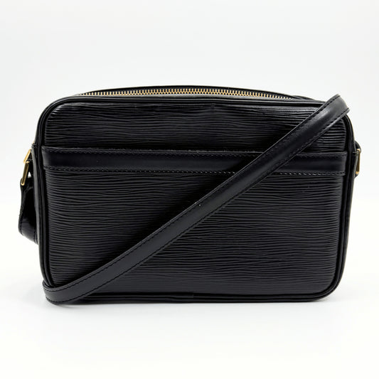 LOUIS VUITTON Epi Trocadero Noir Shoulder Bag M52312